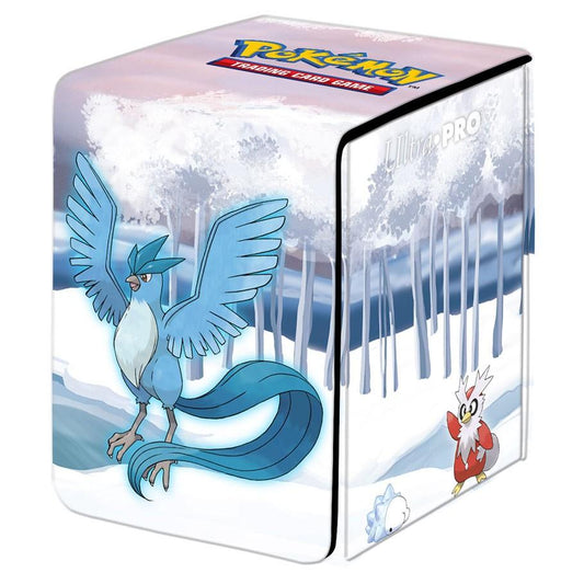 Ultra Pro Alcove Flip Pokemon Frosted Forest Deck Box