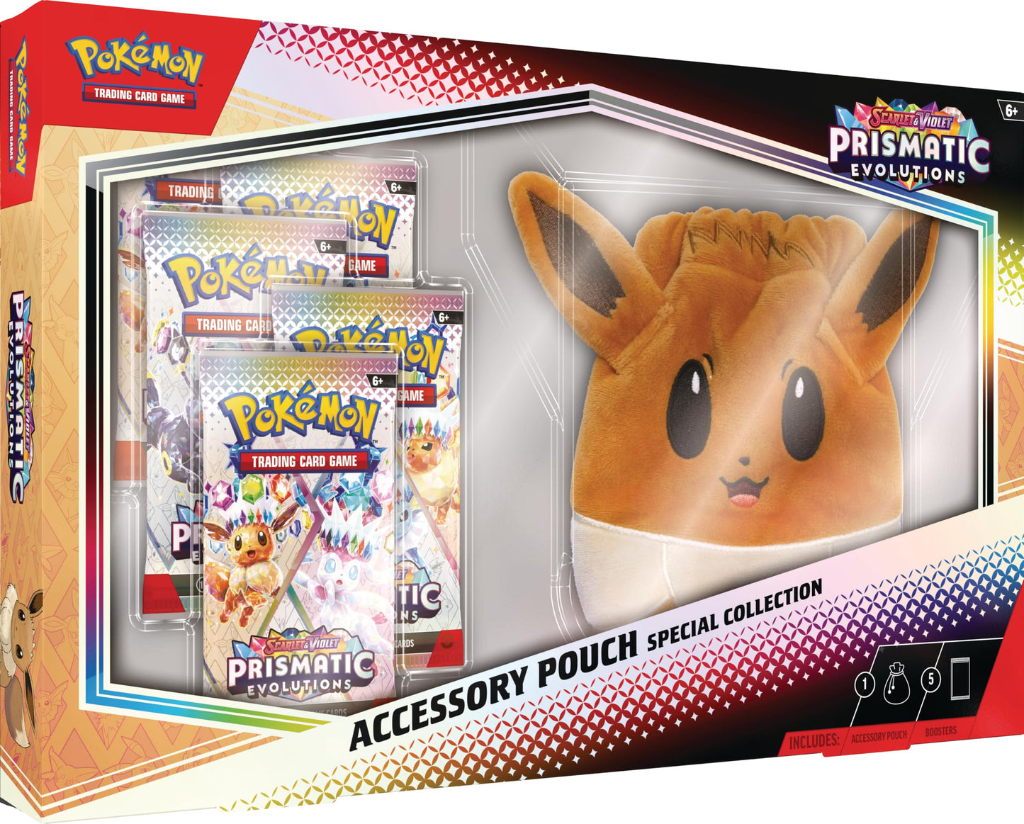 Pokemon TCG: Scarlet & Violet Prismatic Evolutions Accessory Pouch