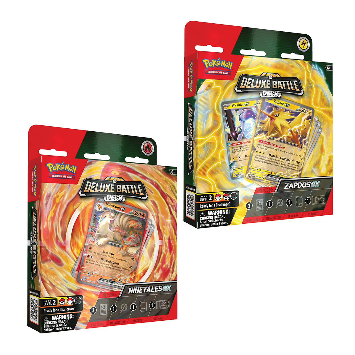 Pokemon TCG: Ninetales ex OR Zapdos ex Deluxe Battle Deck