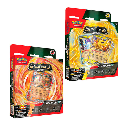Pokemon TCG: Ninetales ex OR Zapdos ex Deluxe Battle Deck