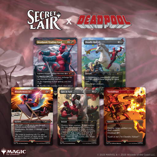 MTG | Marvel - Deadpool [Secret Lair] Sealed Non Foil