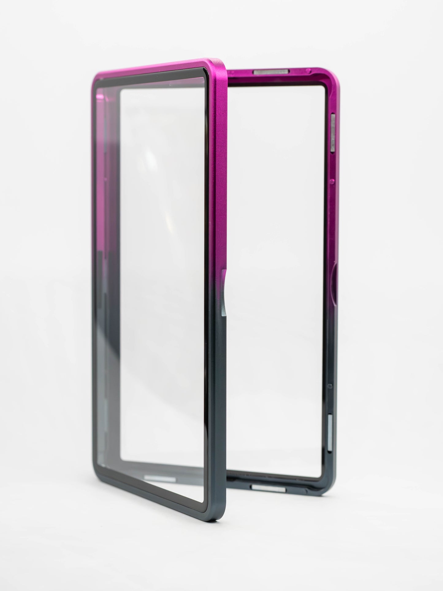 Gradient Forge Case (V2) - PSA Style - BLACK & PURPLE