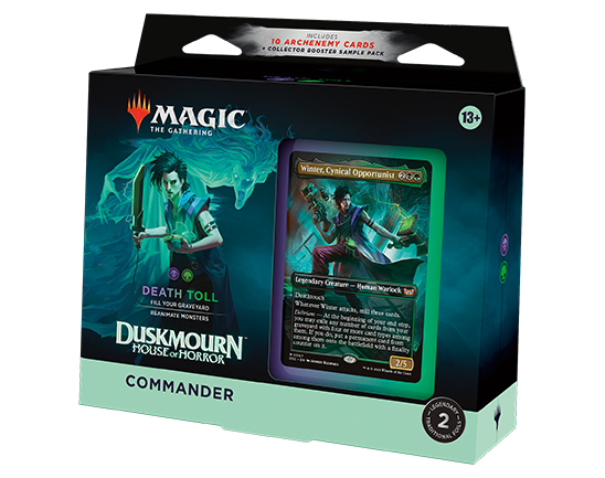 Magic: the Gathering: Duskmourn: House of Horror Commander Deck - Death Toll