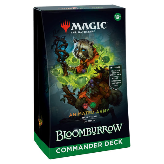 Magic: the Gathering Bloomburrow Commander Deck - Animated Army