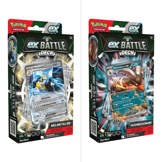 Pokemon TCG: Melmetal or Houndoom ex Battle Deck