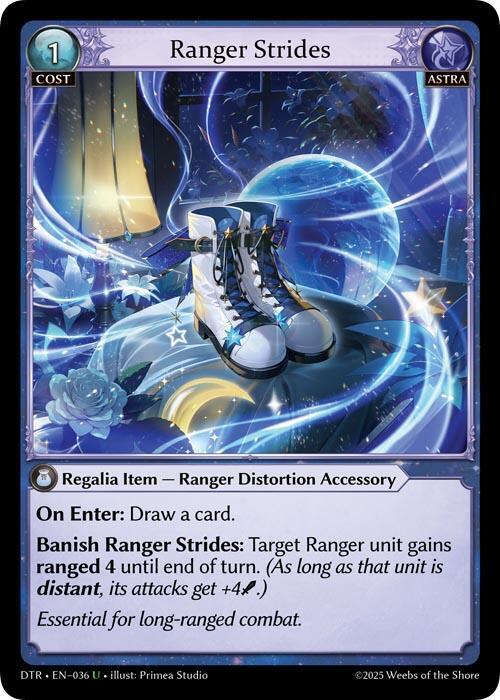Ranger Strides 036 Uncommon Distorted Reflections NM