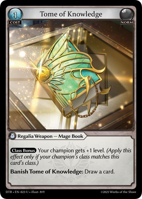 Tome of Knowledge 023 Uncommon Distorted Reflections NM