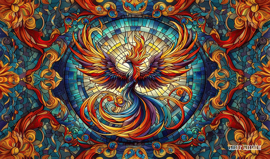 Mat Mage | Playmat Phoenix Rising