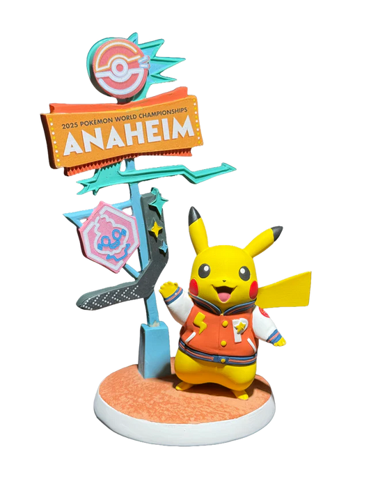 Pokemon Center Exclusive - Pokemon World Championships 2025 Anaheim PIKACHU Figure