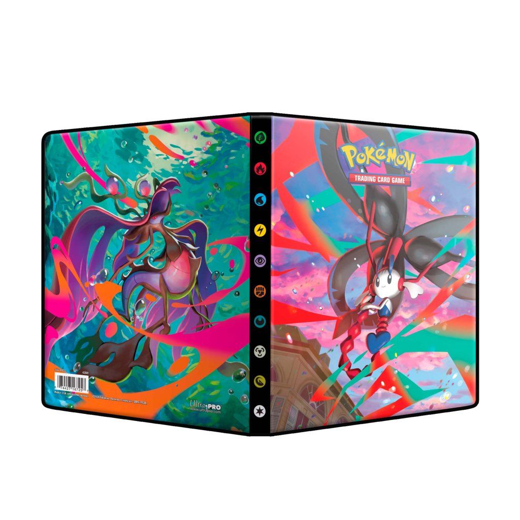 Ultra Pro Pokemon TCG Mega Evolution Chaos Rising 4 Pocket Portfolio