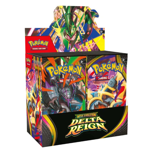 PREORDER: Pokemon TCG: Mega Evolution Delta Reign Booster Box