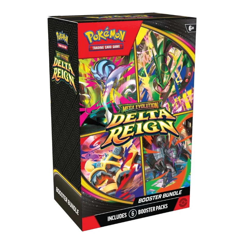PREORDER: Pokemon TCG: Mega Evolution Delta Reign Booster Bundle