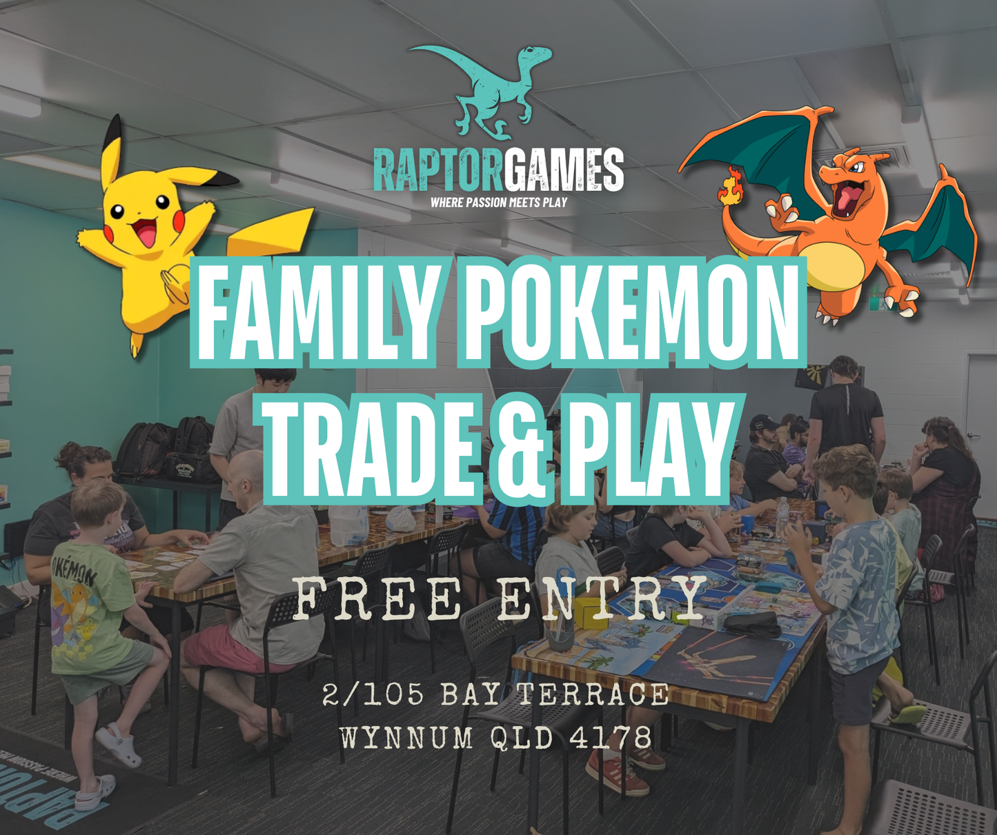 Family Pokemon Trade & Play - Summer Holidays Edition