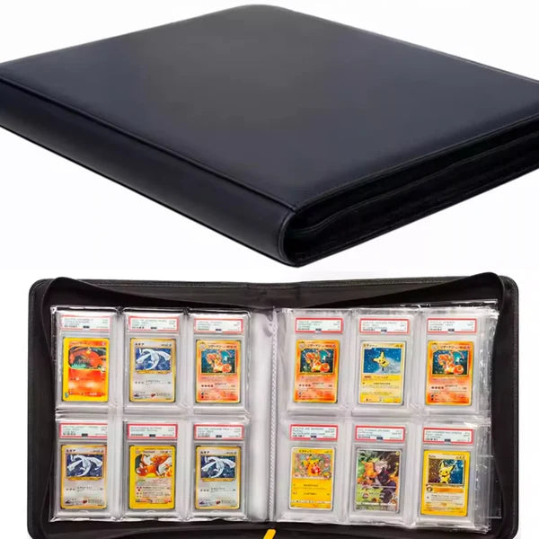 PSA Graded Card Folder Binder Album (60 slabs) Crystal Clear - Pokemon TCG