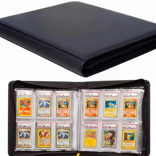 PSA Graded Card Folder Binder Album (60 slabs) Crystal Clear - Pokemon TCG