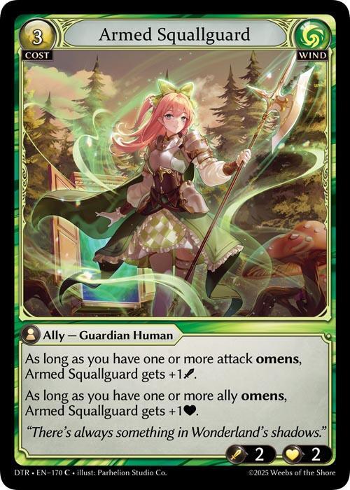 Armed Squallguard 170 Common Distorted Reflections NM