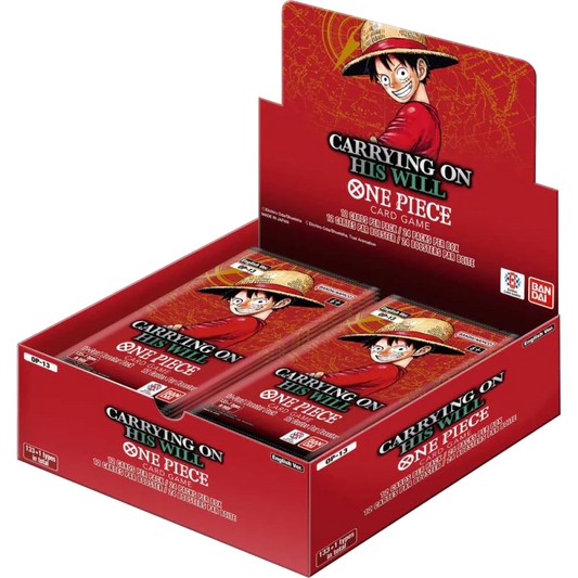 PREORDER: One Piece Card Game: Booster Display – Carrying On His Will [OP-13]