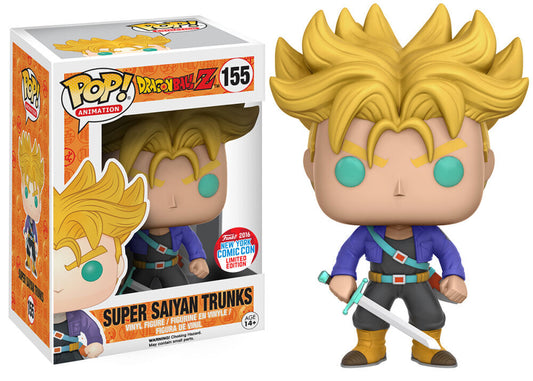 Super Saiyan Trunks 2016 NYCC Exclusive Dragon Ball Z Pop! Vinyl Figure