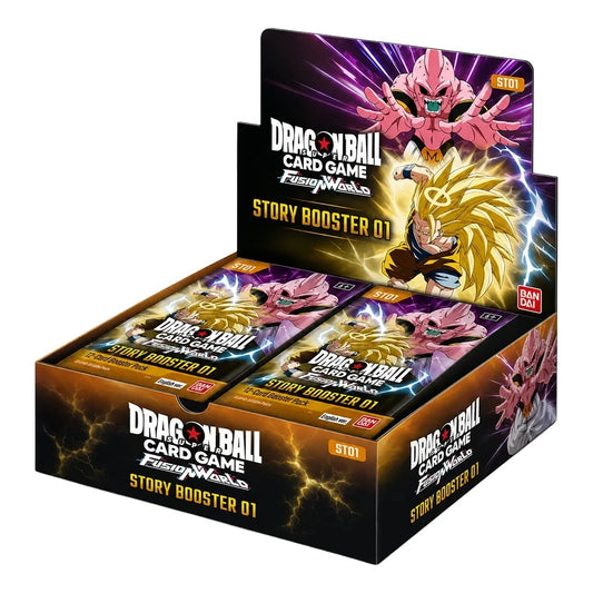 Dragon Ball Super Card Game: Fusion World – Story Booster Display: Vol. 1 [ST01]
