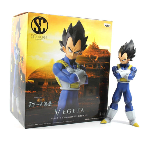 Banpresto Dragon Ball Z Scultures Tenkaichi Budokai Figure NO BOX – Vegeta