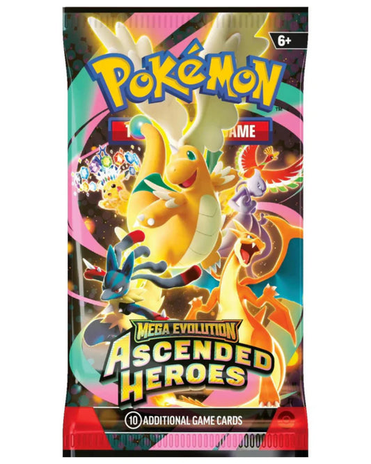 Pokemon TCG: Mega Evolution -  Ascended Heroes Booster Pack