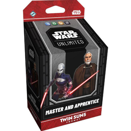 Star Wars Unlimited - Twin Suns Master And Apprentice Deck