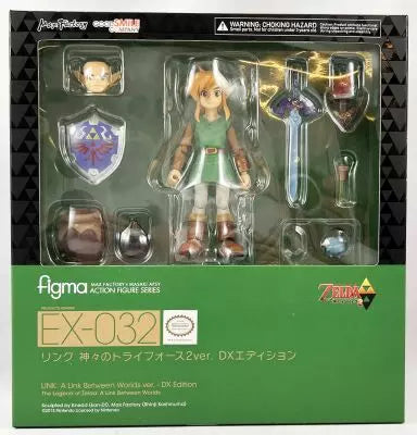 The Legend of Zelda figma EX-032 Link (Link Between Worlds) Action Figure DX Edition - BOX DAMAGED