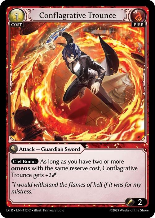 Conflagrative Trounce 112 Common Distorted Reflections NM
