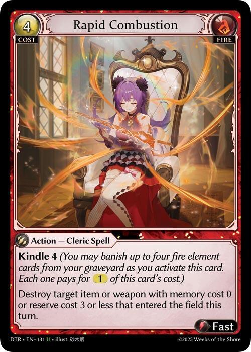 Rapid Combustion 131 Uncommon Distorted Reflections NM