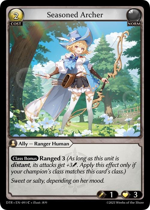 Seasoned Archer 091 Common Distorted Reflections NM